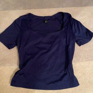 Navy Blue Top